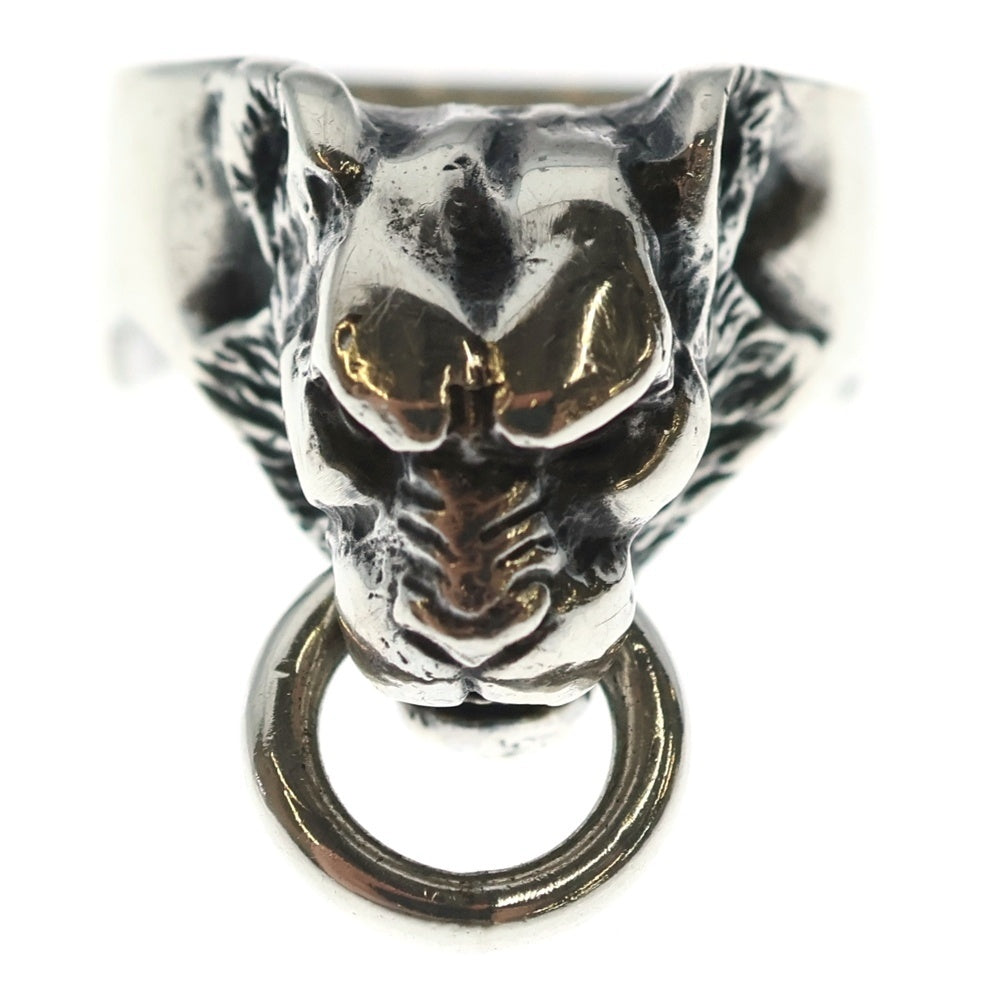 CRAZY PIG(クレイジーピッグ) TIGER HEAD #572 タイガーヘッド リング シルバー