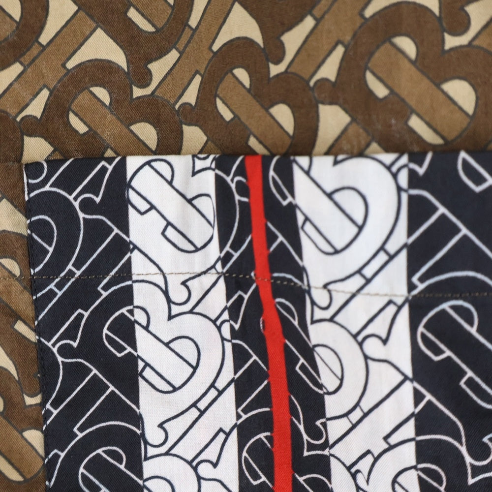 BURBERRY(バーバリー) 20SS CHATHAM TBM チャタム TBモノグラムストライプ 長袖シャツ 8018277 ブラウン