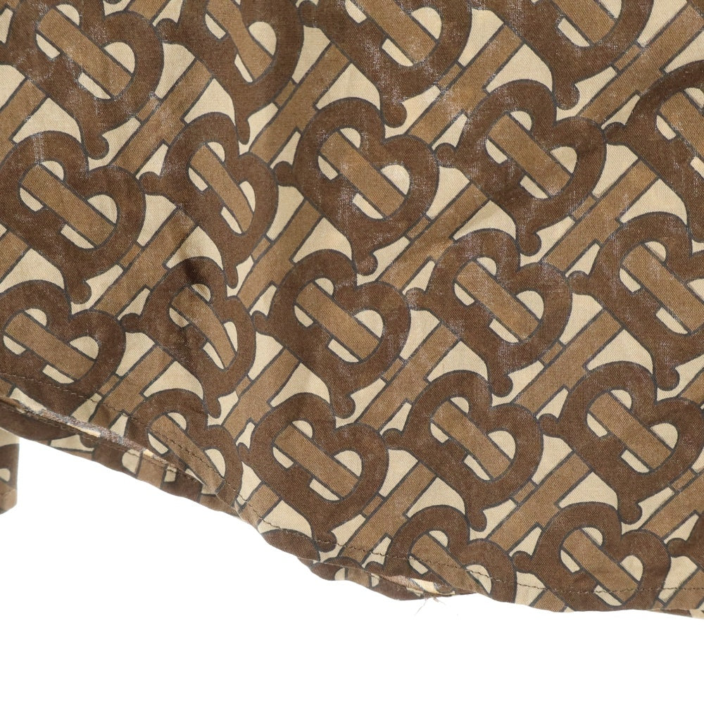 BURBERRY(バーバリー) 20SS CHATHAM TBM チャタム TBモノグラムストライプ 長袖シャツ 8018277 ブラウン