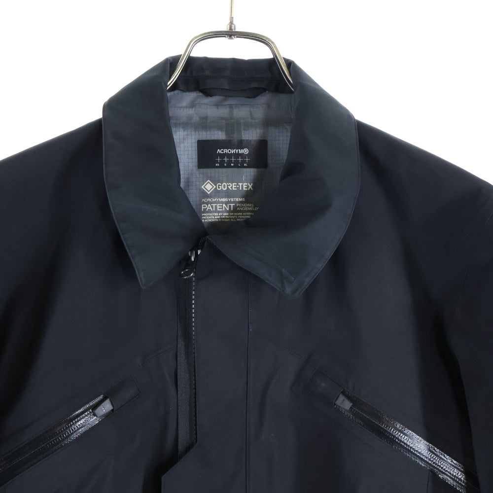 ACRONYM(アクロニウム) 21AW 3L Gore-Tex Pro Interops Jacket フィールドジャケット ブラック J1B-GT