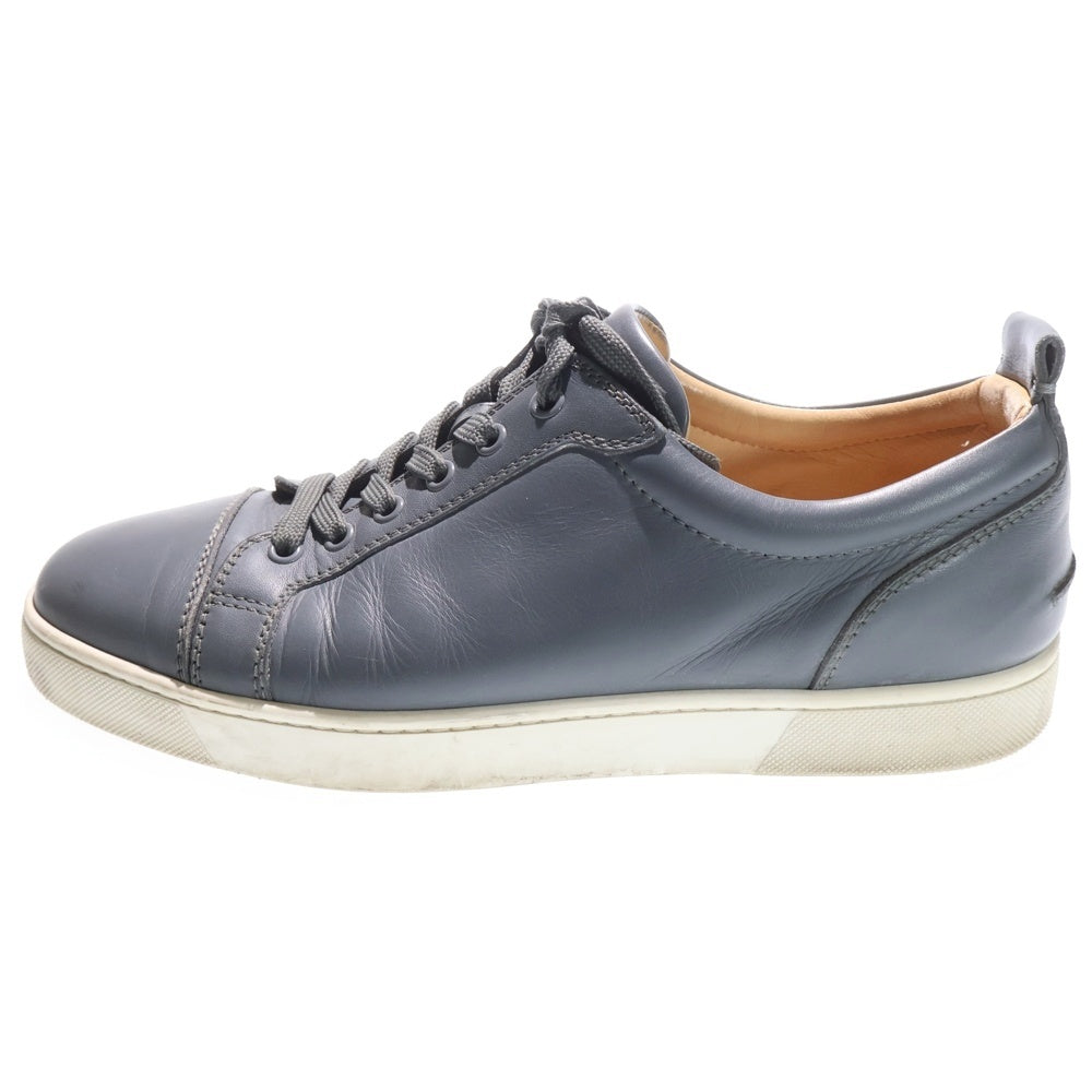CHRISTIAN LOUBOUTIN(クリスチャンルブタン) LOUIS JUNIOR ルイスジュニア ローカット レザー スニーカー グレー 1130548