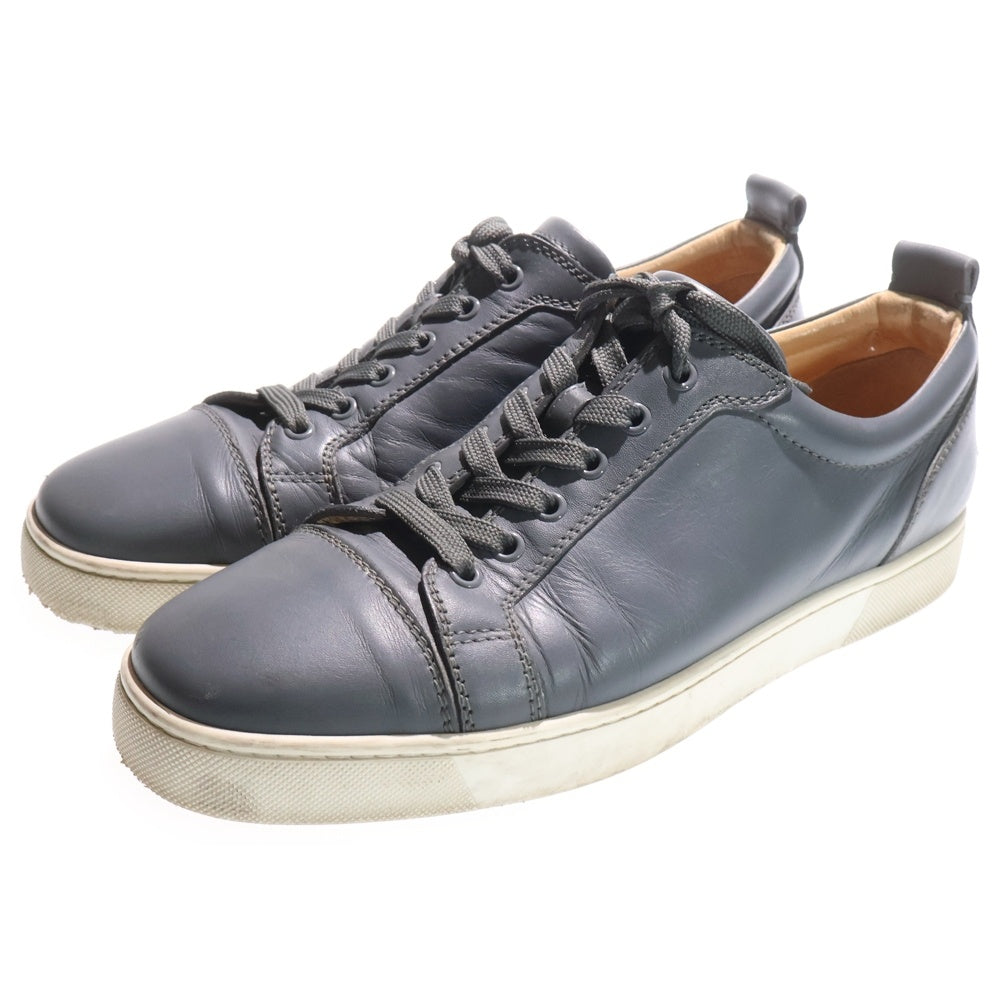 CHRISTIAN LOUBOUTIN(クリスチャンルブタン) LOUIS JUNIOR ルイスジュニア ローカット レザー スニーカー グレー 1130548
