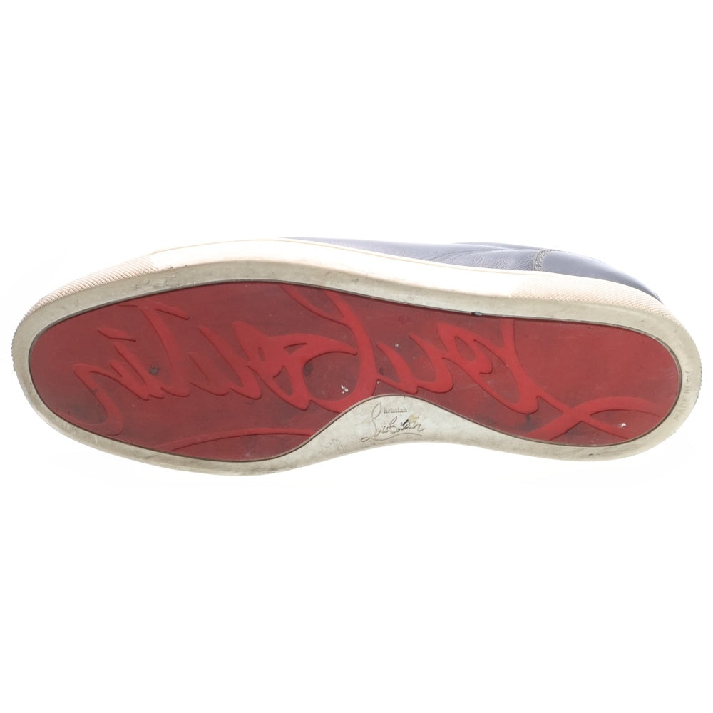 CHRISTIAN LOUBOUTIN(クリスチャンルブタン) LOUIS JUNIOR ルイスジュニア ローカット レザー スニーカー グレー 1130548