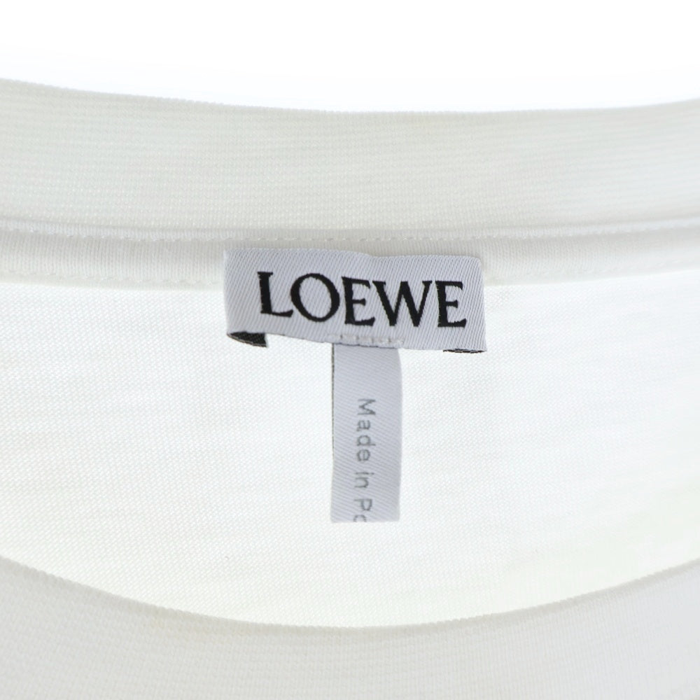 LOEWE(ロエベ) アナグラム刺繍tロゴTシャツ ホワイト H526Y22X75