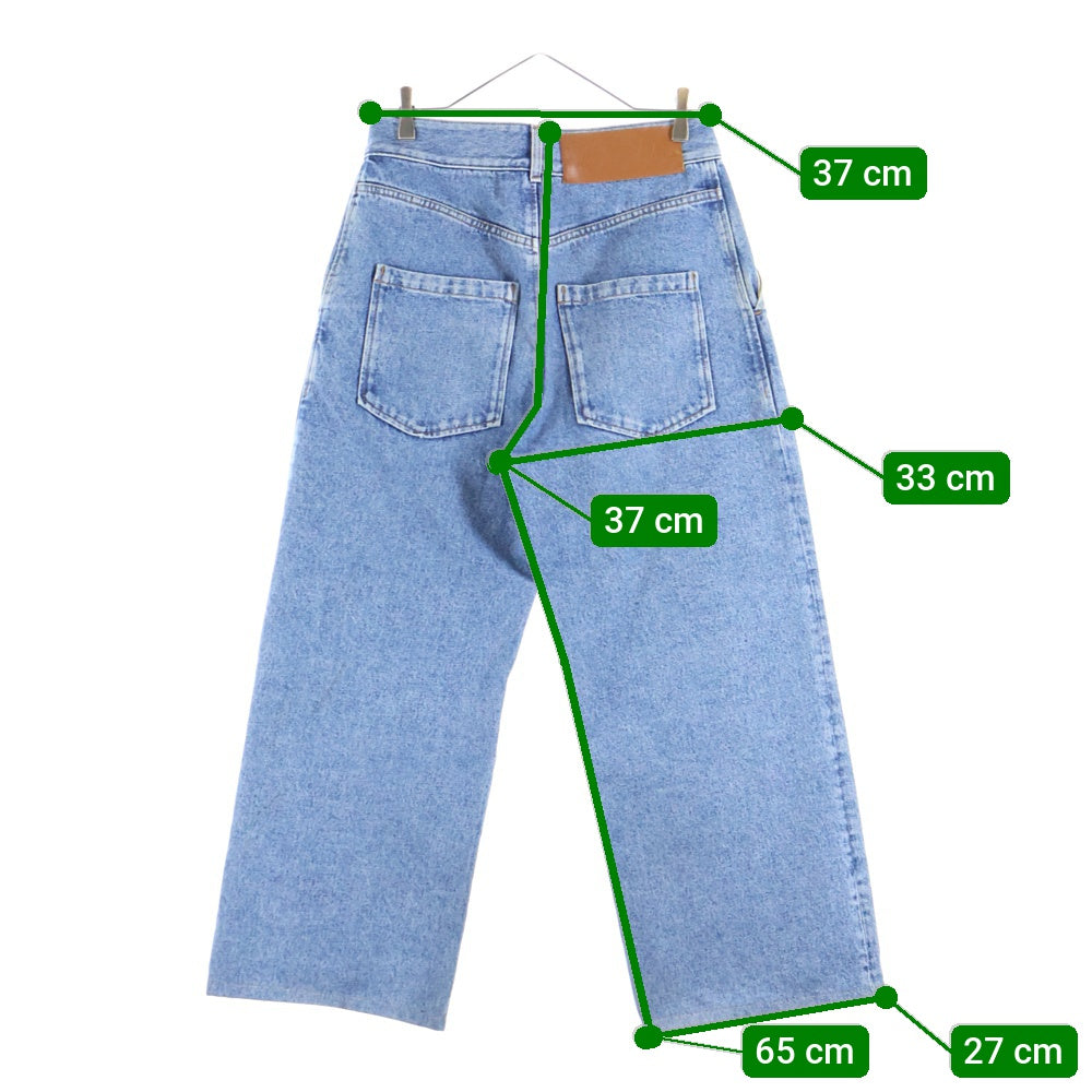 LOEWE(ロエベ) Anagram Baggy Jeans アナグラムバギージーンズ インディゴ S359Y11X43