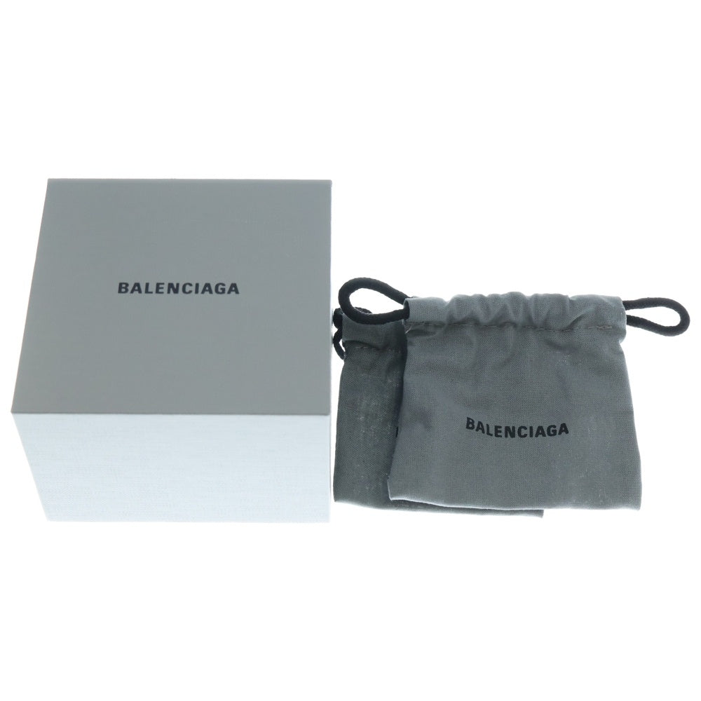 BALENCIAGA(バレンシアガ) Typo Metal メタルロゴピアス 真鍮 ブラス