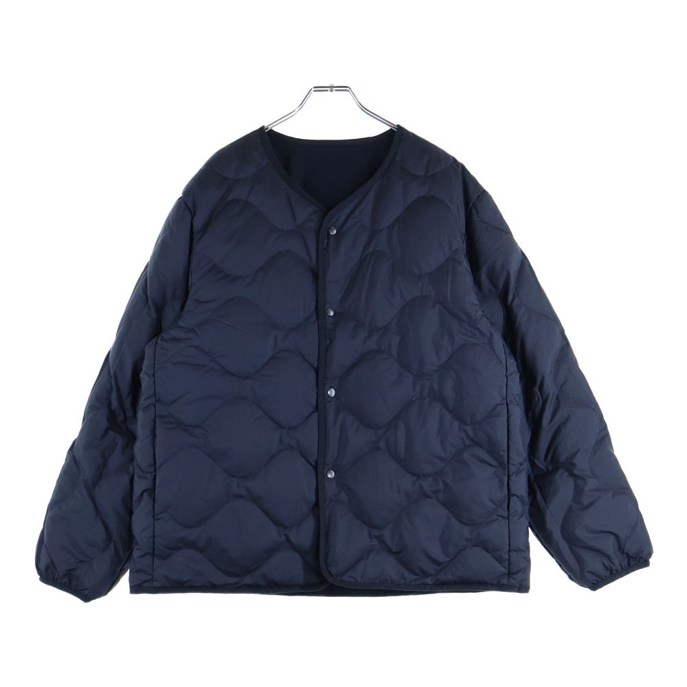 nanamica(ナナミカ) 25AW Reversible Down Cardigan リバーシブルダウンカーディガン ライトダウンジャケット ネイビー S25FA054
