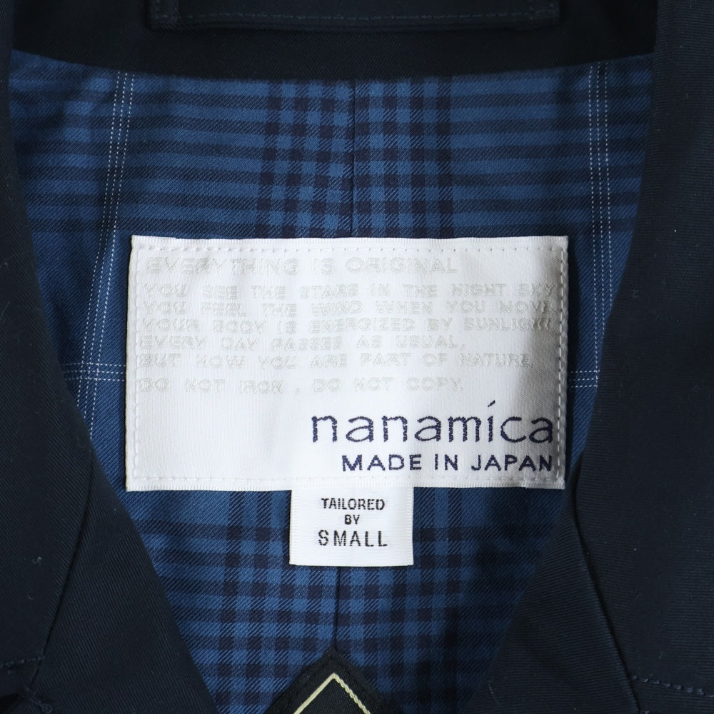 nanamica(ナナミカ) 25SS 2L Cotton GORE-TEX Double Breasted Coat