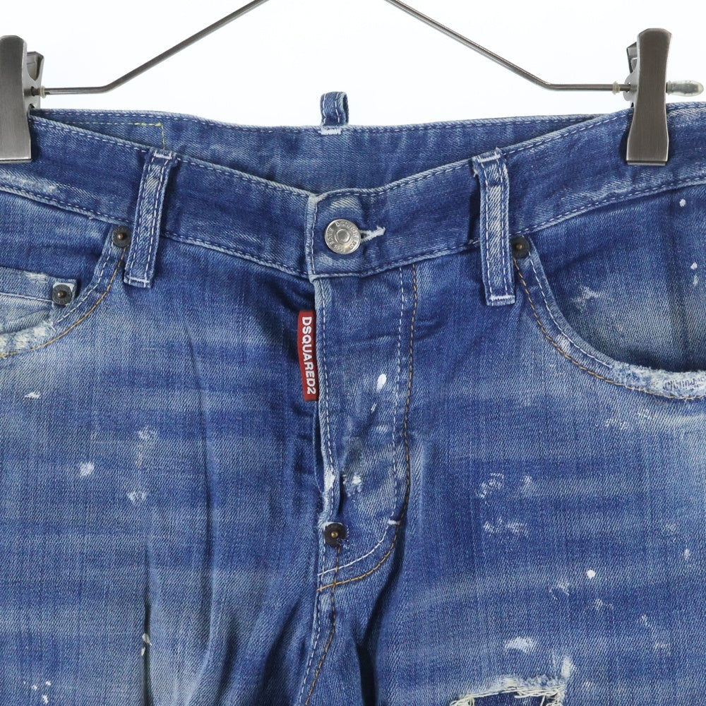 DSQUARED2(ディースクエアード) 16SS Sexy twist jean ダメージ加工