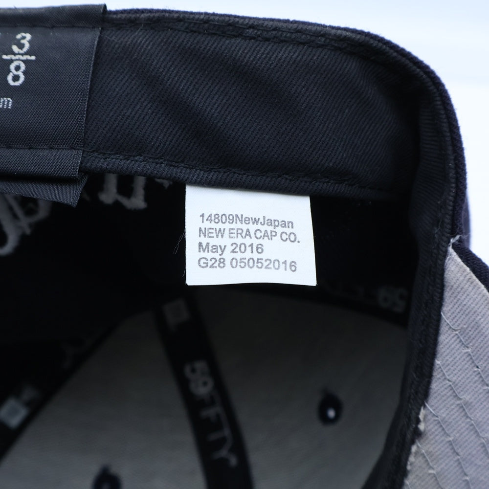 SUPREME(シュプリーム) 16AW ×NEW ERA R.I.P. Box Logo Cap ボックスロゴ ベースボール キャップ ネイビー