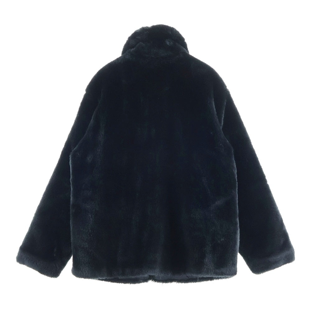 WACKO MARIA(ワコマリア) FUR COACH JACKET (TYPE-1) ファー コーチジャケット ブラック