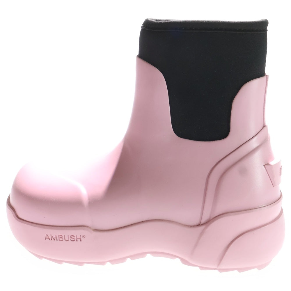 AMBUSH(アンブッシュ) RUBBER BOOT ラバーブーツ 86010631 シューズ ピンク レディース