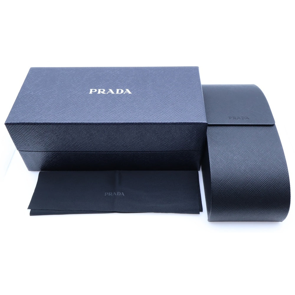 PRADA(プラダ) サイド三角ロゴ スクエア型 サングラス ブラック SPR 10Z-F