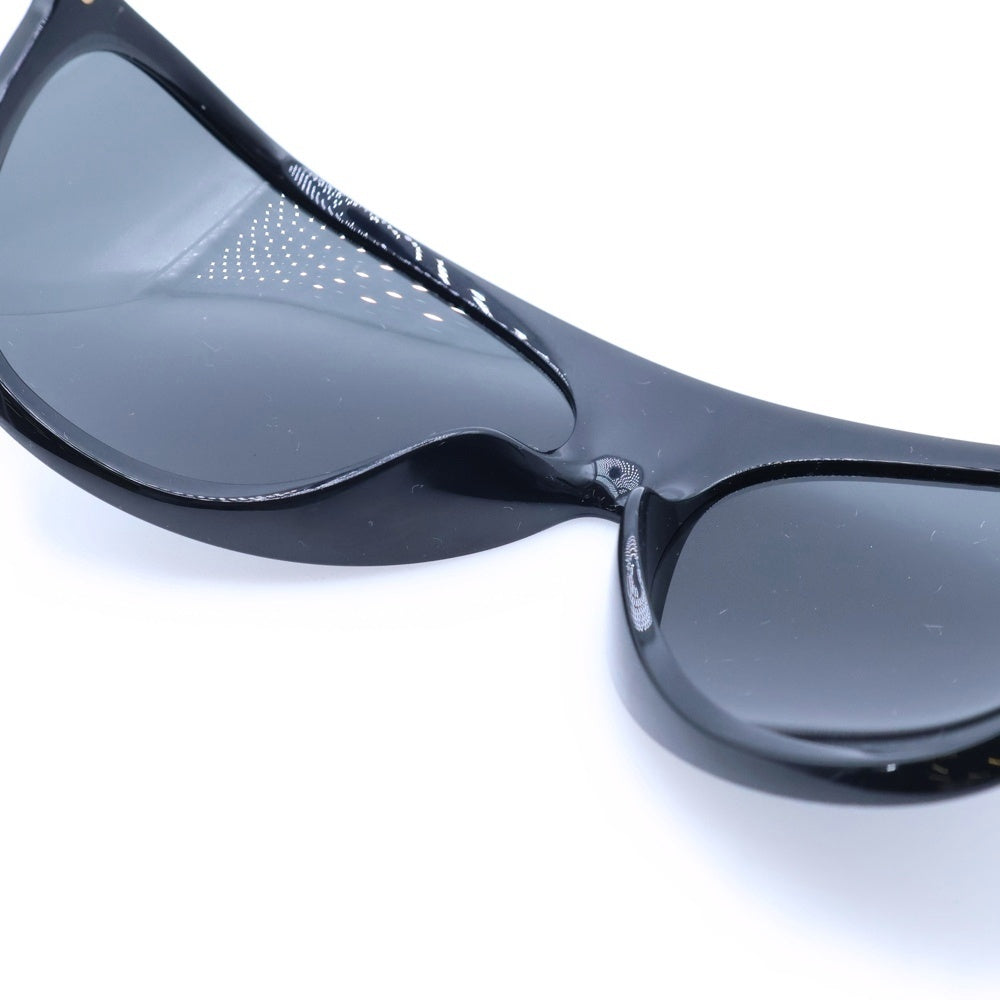 miumiu(ミュウミュウ) Wraparound Sunglasses ランウェイ サングラス ブラック SMU A01