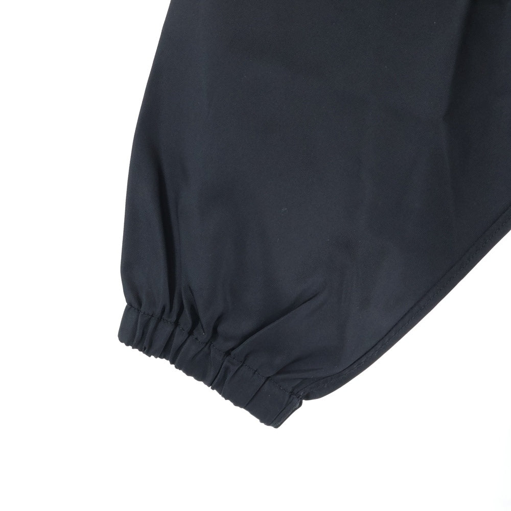 PRADA(プラダ) 21AW Nylon Arm Panel Triangle Logo Plate Shirt アーム切替 トライアングルプレート 長袖シャツ P415F S212 1YY2 ホワイト