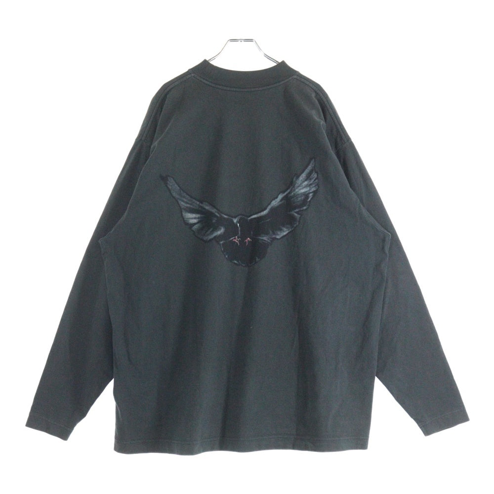 Yeezy Gap Engineered by Balenciaga(イージー ギャップ エンジニアードバイ バレンシアガ) DOVE L/S TEE ドーヴ 長袖Tシャツ カットソー ブラック