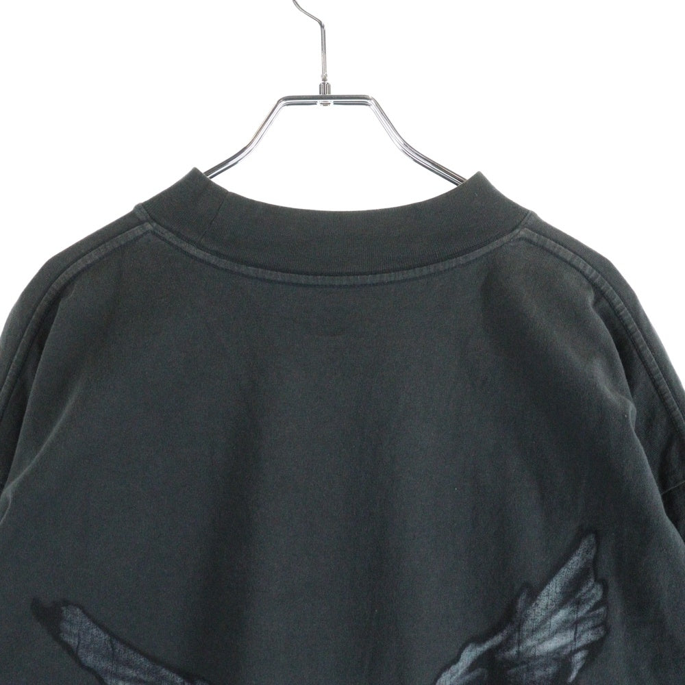 Yeezy Gap Engineered by Balenciaga(イージー ギャップ エンジニアードバイ バレンシアガ) DOVE L/S TEE ドーヴ 長袖Tシャツ カットソー ブラック
