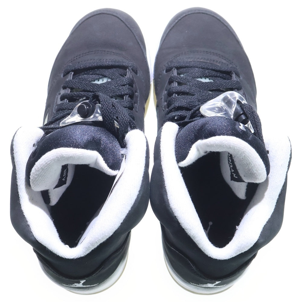 NIKE(ナイキ) AIR JORDAN 5 RETRO GS 440888-011 エアジョーダン5 ハイカットスニーカー レディース ブラック/ホワイト US6Y/24cm