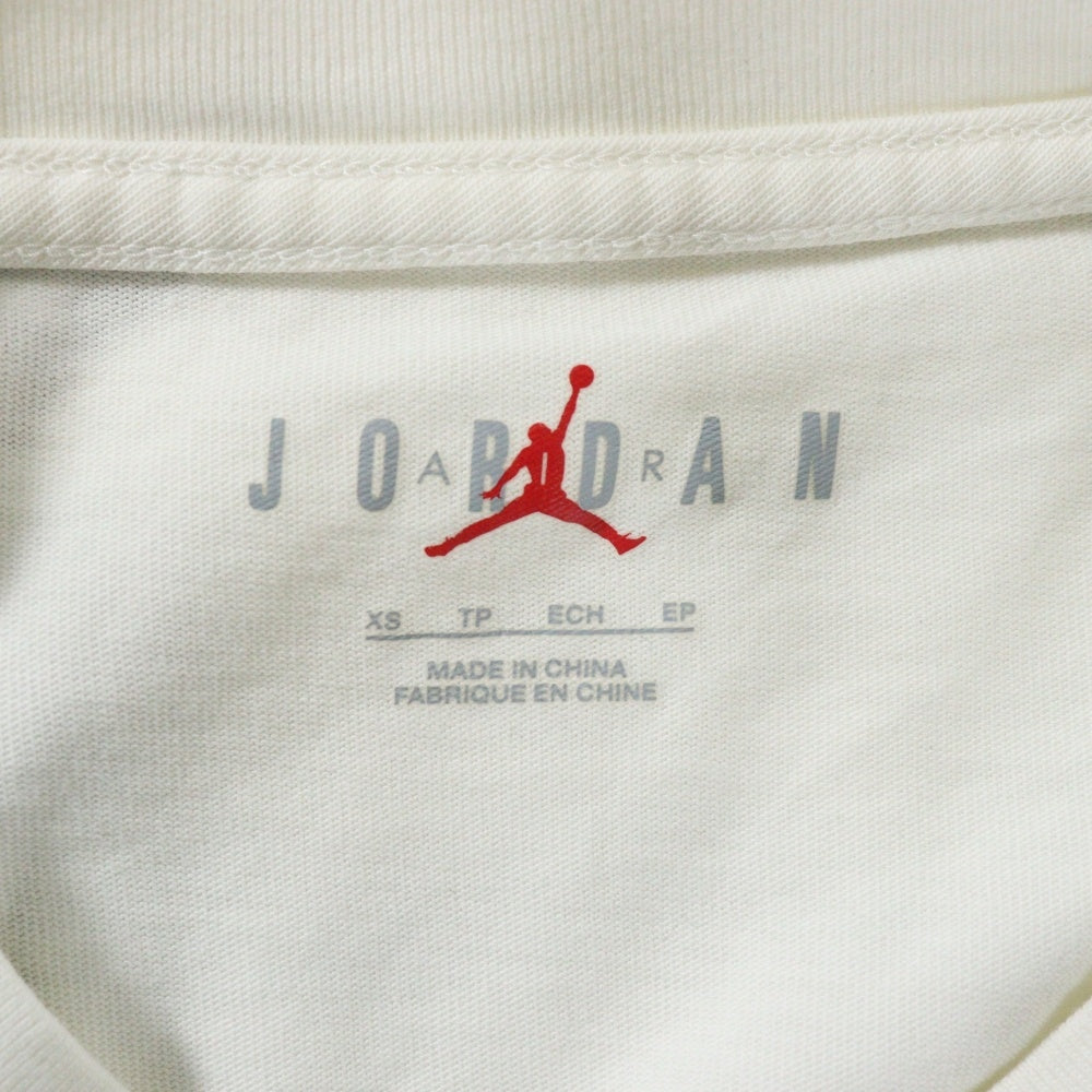 JORDAN BRAND(ジョーダンブランド) ×Fragment Design Travis scott Tshirt DJ0619-133 ×フラグメント トラヴィススコット プリント 半袖Tシャツ カットソー ホワイト