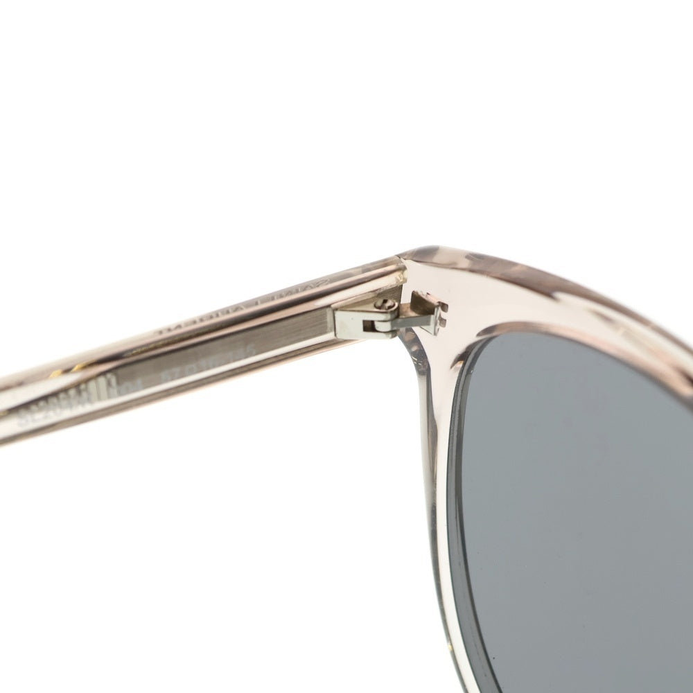 SAINT LAURENT PARIS(サンローランパリ) クリアフレーム ボストン サングラス 眼鏡 アイウェア グレー SL204K 004