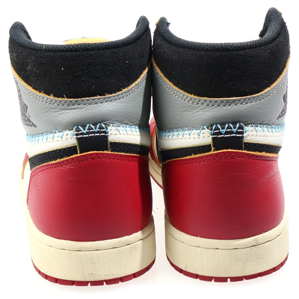 NIKE(ナイキ) ×UNION Air Jordan 1 Retro High OG Chicago Shadow HV8563-600 ユニオン エアジョーダン1 レトロ OG シカゴ シャドウ ハイカットスニーカー US9/27cm