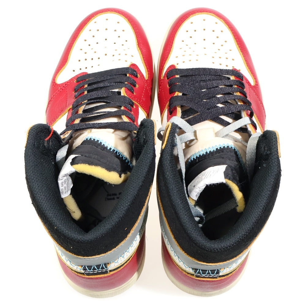 NIKE(ナイキ) ×UNION Air Jordan 1 Retro High OG Chicago Shadow HV8563-600 ユニオン エアジョーダン1 レトロ OG シカゴ シャドウ ハイカットスニーカー US9/27cm