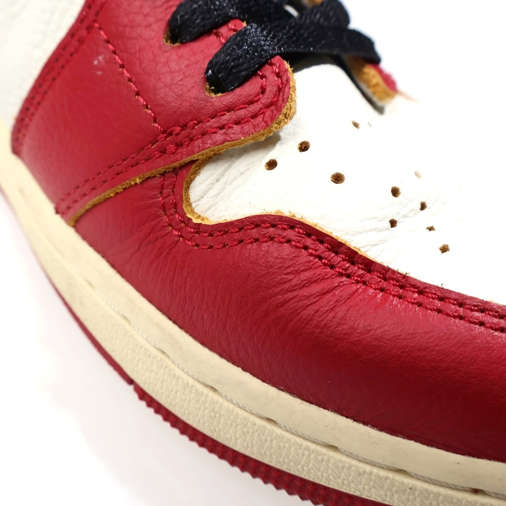 NIKE(ナイキ) ×UNION Air Jordan 1 Retro High OG Chicago Shadow HV8563-600 ユニオン エアジョーダン1 レトロ OG シカゴ シャドウ ハイカットスニーカー US9/27cm