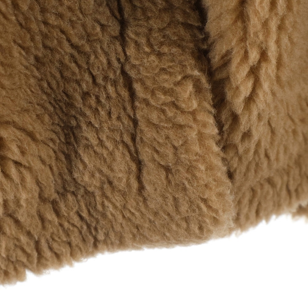 Max Mara(マックスマーラ) テディベア ボア ケープ コンチョ ブラウン レディース 473607236