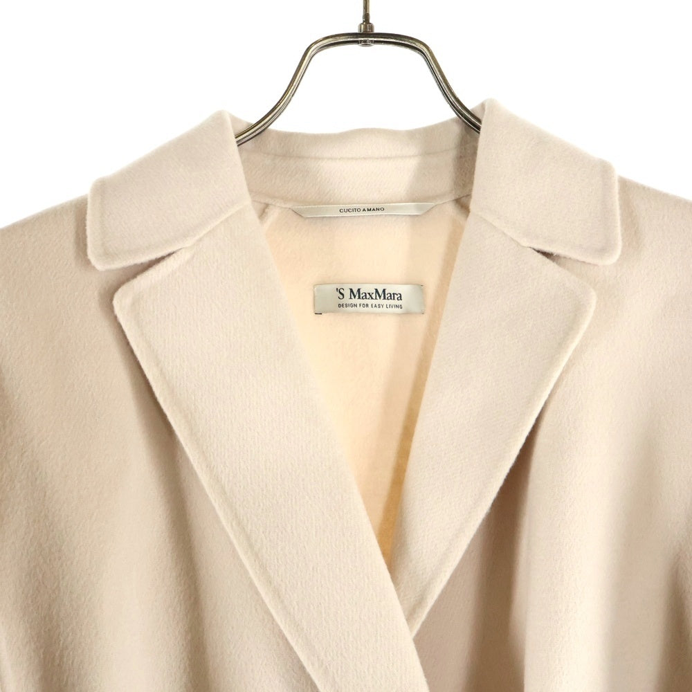 S MAX MARA(エス マックスマーラ) ウール ロングコート ベージュ レディース 901610036