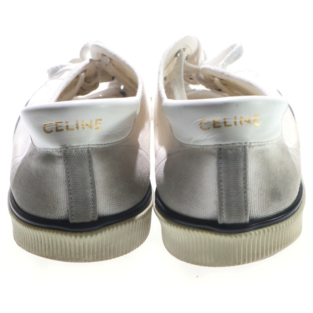 CELINE(セリーヌ) BLANK キャンバス ローカットスニーカー ホワイト VU0199