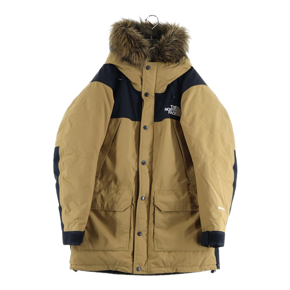 THE NORTH FACE(ザノースフェイス) MOUNTAIN DOWN COAT マウンテンダウンコート ジップアップダウンジャケット ベージュ ND91935