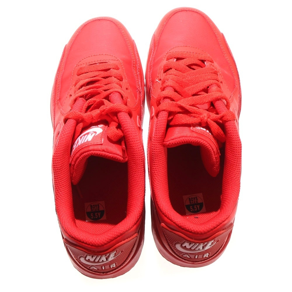 NIKE(ナイキ) AIR MAX 90 LTR 833412-606 エアーマックス 90 ローカットスニーカー レッド US5.5Y/24cm レディース