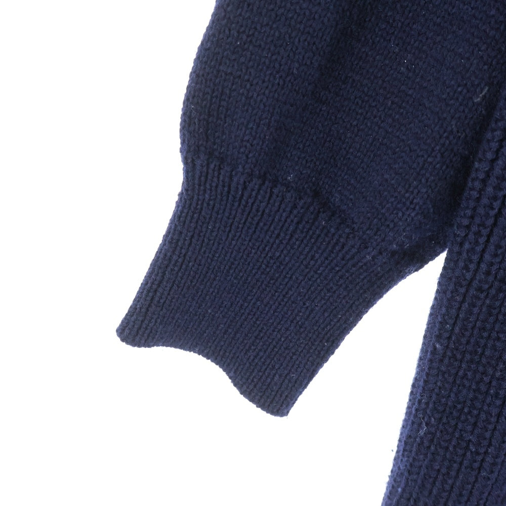 LACOSTE(ラコステ) コクーン シルエット タートルネック ネイビー EF337EL
