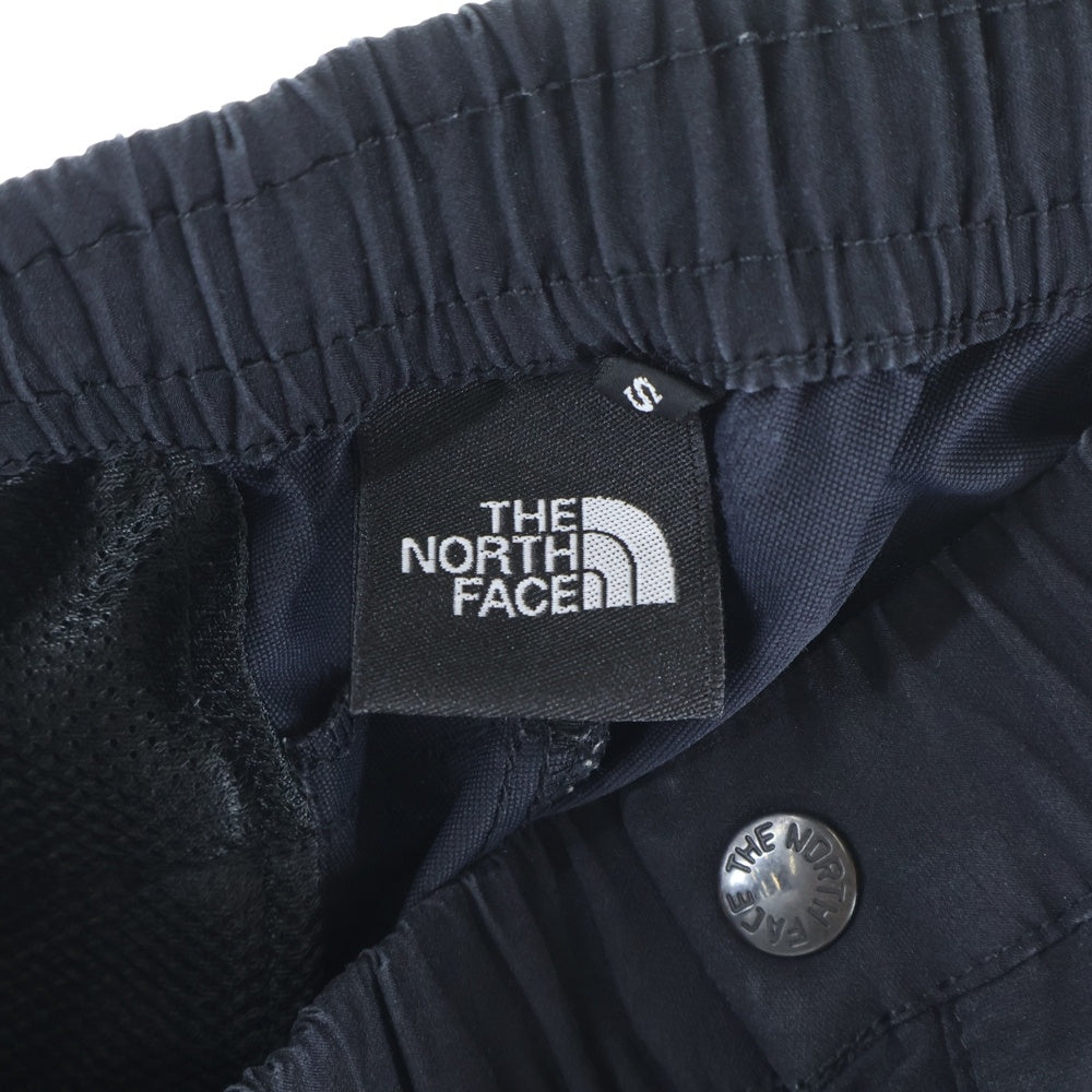 THE NORTH FACE(ザノースフェイス) ロゴ刺繍 ナイロン ドローライト パンツ ブラック NB81711