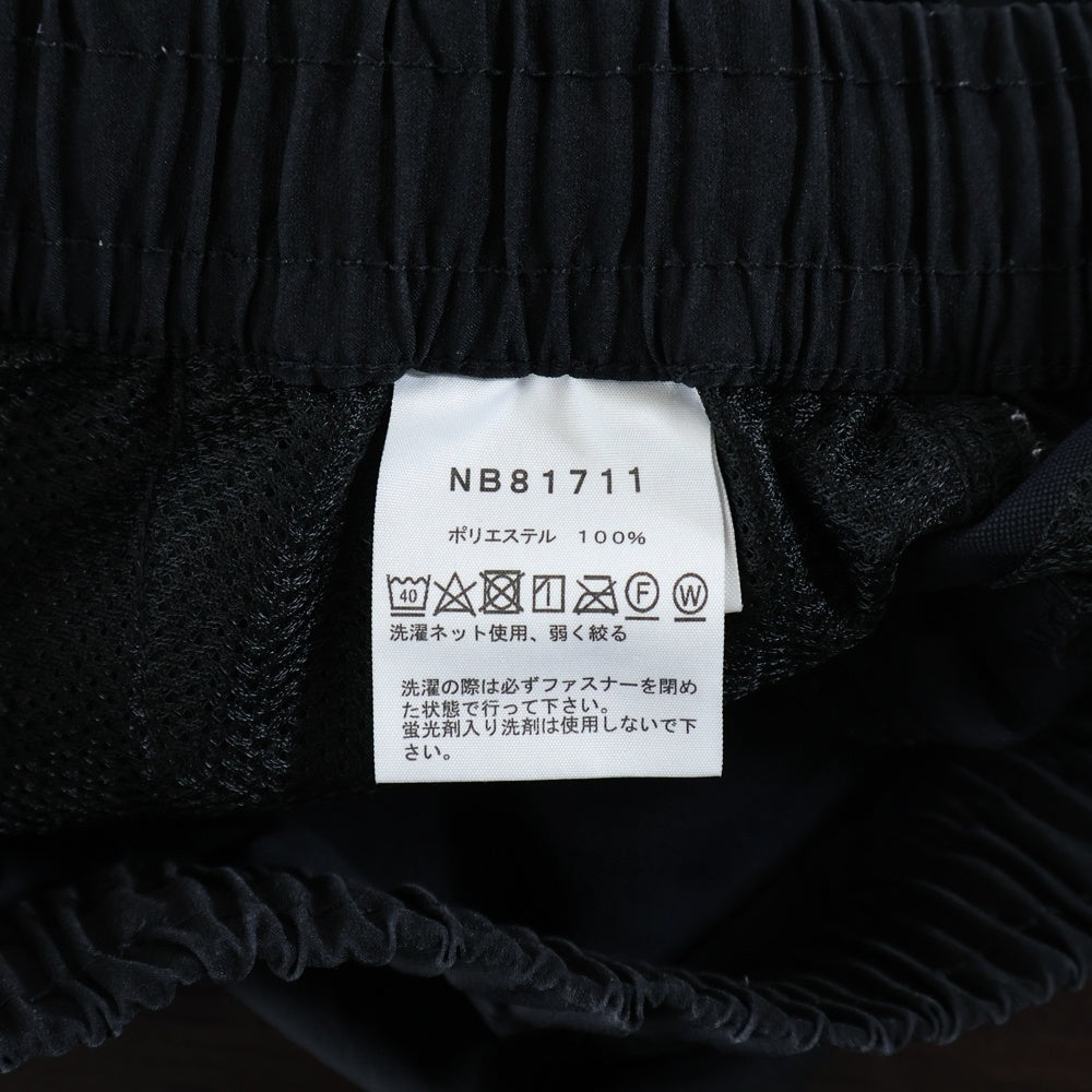 THE NORTH FACE(ザノースフェイス) ロゴ刺繍 ナイロン ドローライト パンツ ブラック NB81711