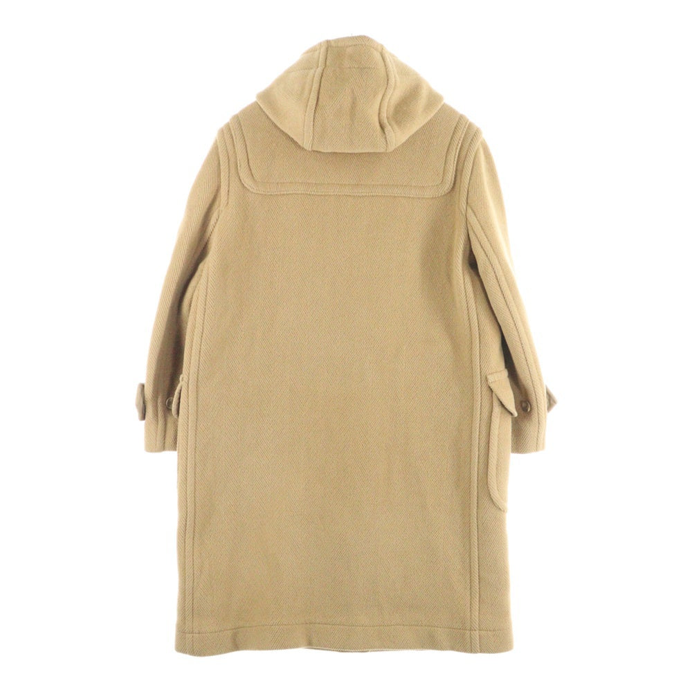 OLD ENGLAND(オールドイングランド) ウール ヘリンボーン ダッフルコート ブラウン レディース 22330901