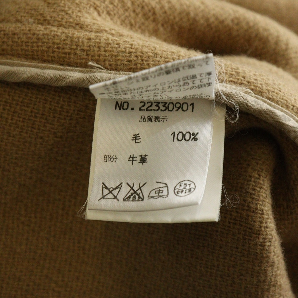 OLD ENGLAND(オールドイングランド) ウール ヘリンボーン ダッフル