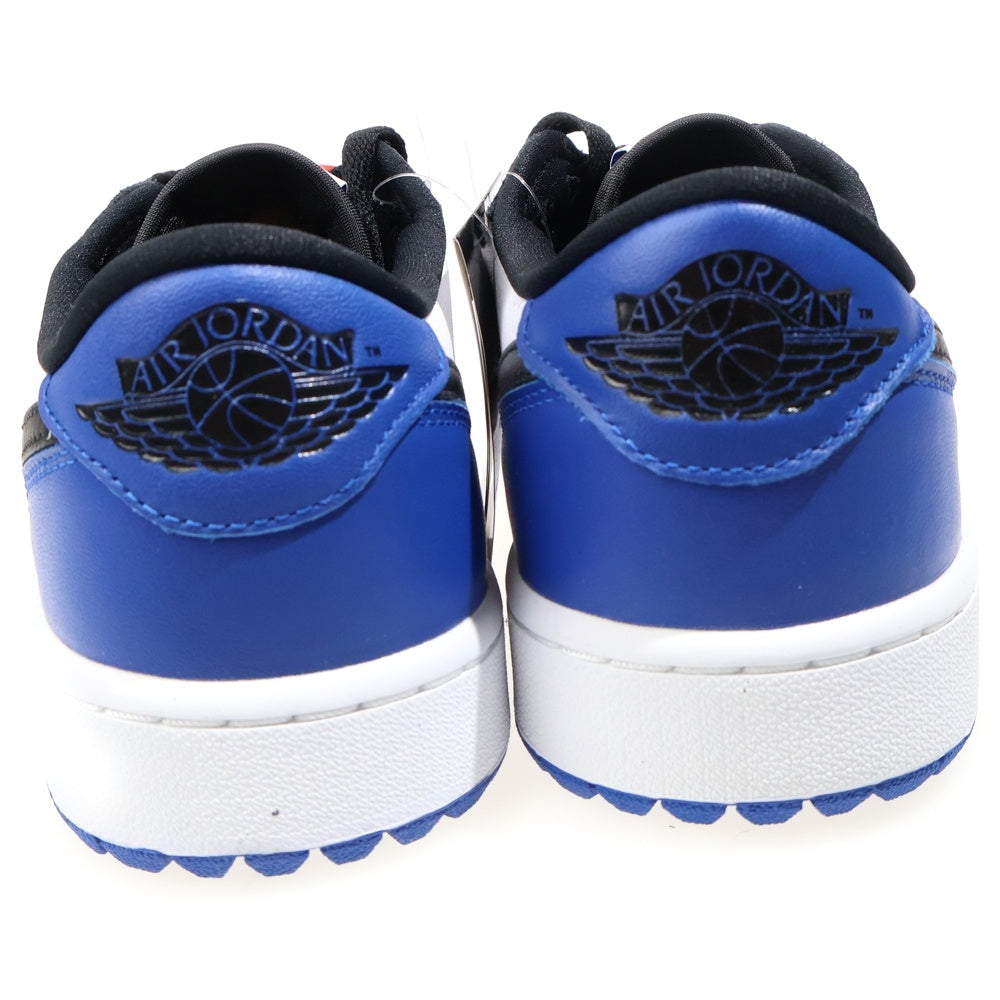 NIKE(ナイキ) AIR JORDAN 1 LOW GOLF ROYAL TOE DD9315-102エアジョーダン1 ロー ゴルフ ロイヤルトゥ ローカットスニーカー ブルー/ブラック/ホワイト US9/27.0cm