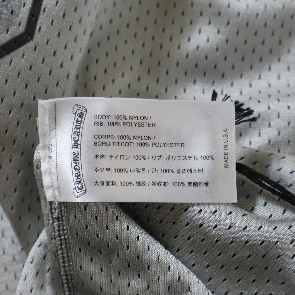 CHROME HEARTS(クロムハーツ) MESH WARM UP JERSEY リバーシブルCHロゴプリントメッシュタンクトップ ブラック