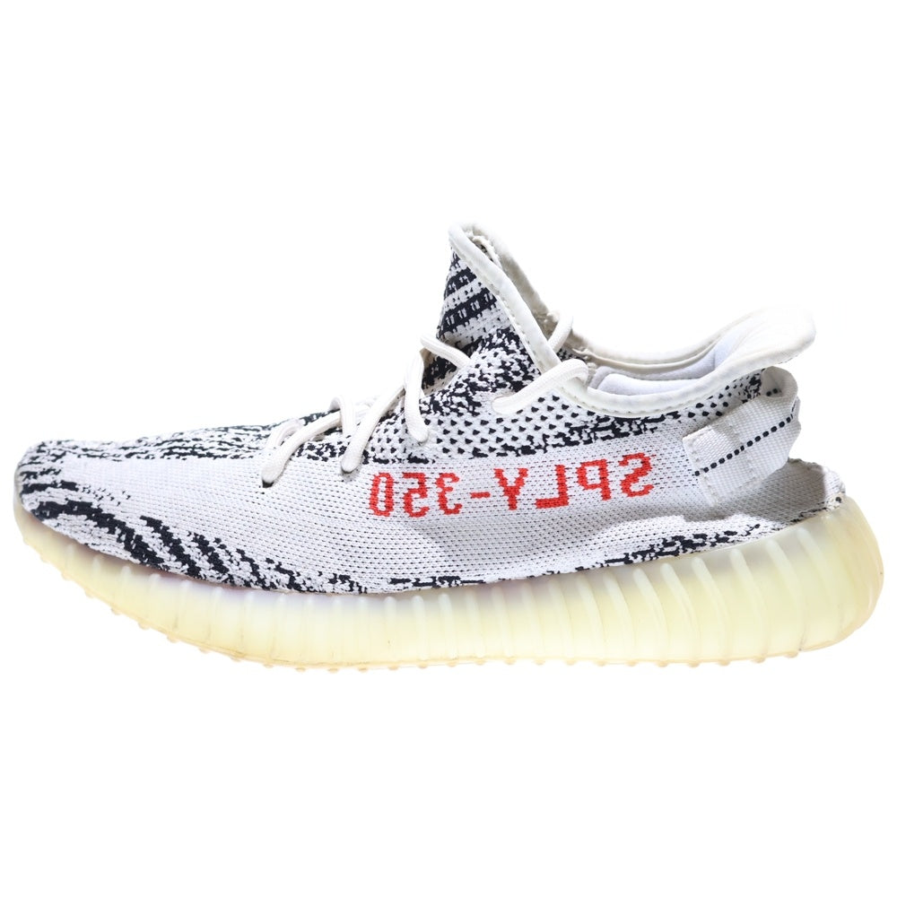 adidas(アディダス) YEEZY BOOST 350V2 ZEBRA CP9654 イージーブースト 350 V2 ゼブラ ローカットスニーカー ブラック/ホワイト US8.5/26.5cm