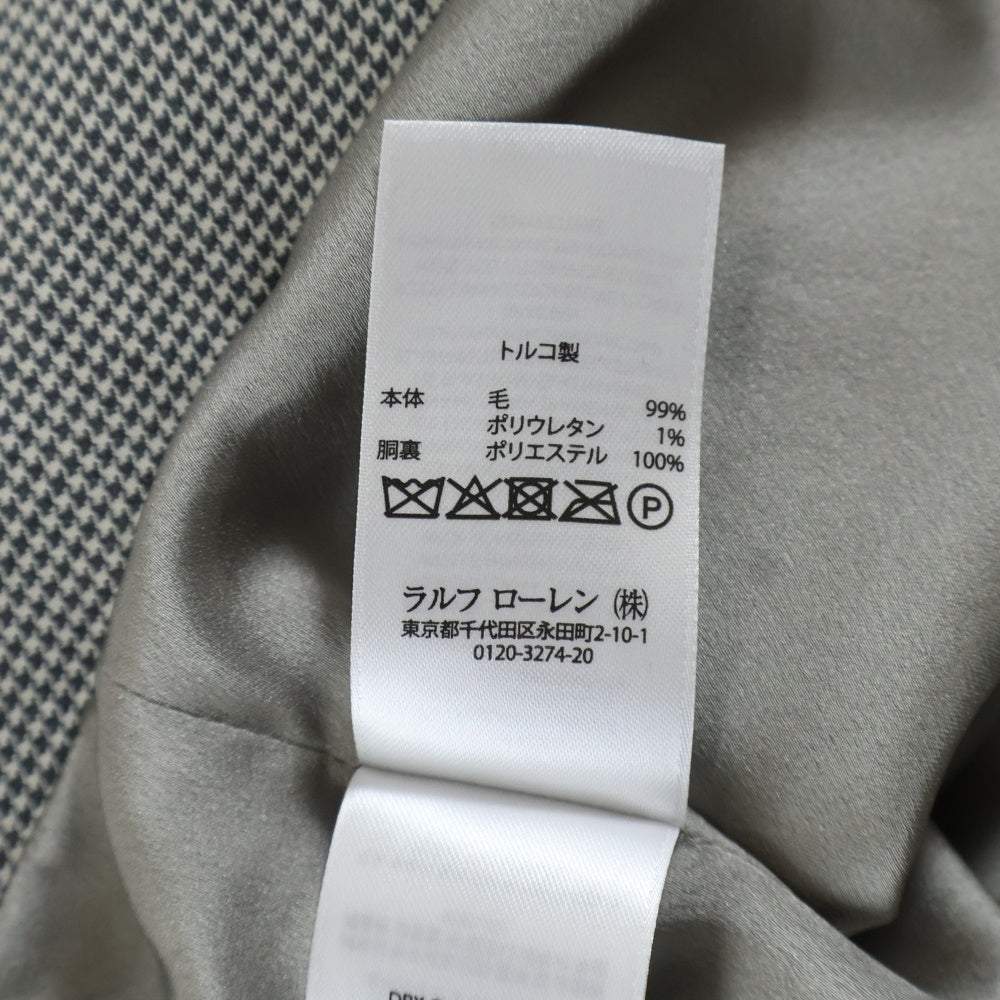 POLO RALPH LAUREN(ポロラルフローレン) 千鳥格子 ノースリーブ ワンピース レディース ホワイト/ブラック