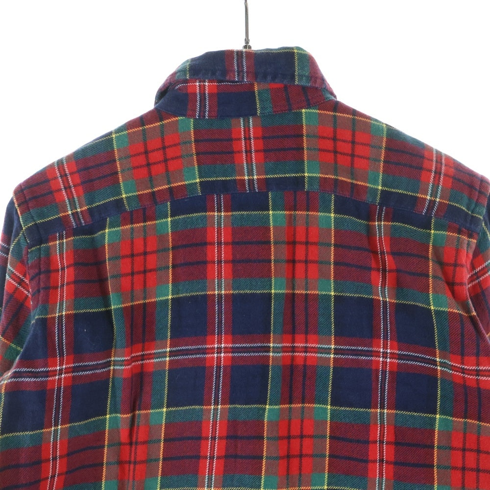 RALPH LAUREN(ラルフローレン) コットン チェック ボタンダウン 胸刺繍ロゴ 長袖シャツ レディース マルチカラー