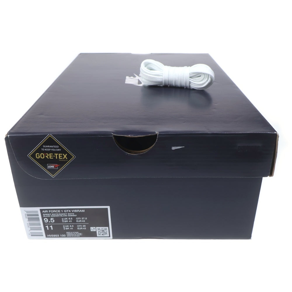 NIKE(ナイキ) Air Force 1 GORE-TEX VIBRAM エアフォース ゴアテックス ビブラム ローカットスニーカー ホワイト US9.5/27.5cm HV5953 100