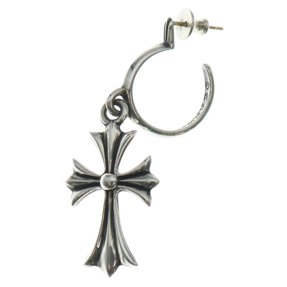 CHROME HEARTS(クロムハーツ) TINY CH CROSS タイニーCHクロス フープピアス シルバー BCA115