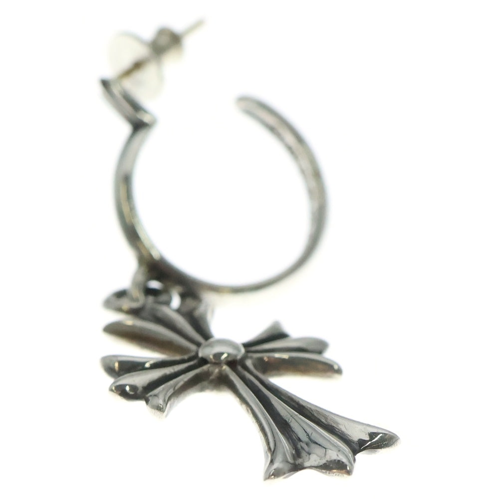 CHROME HEARTS(クロムハーツ) TINY CH CROSS タイニーCHクロス フープピアス シルバー BCA115