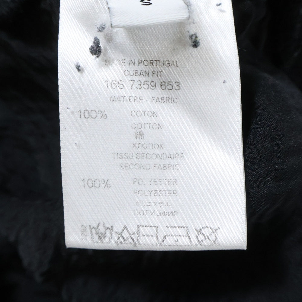 GIVENCHY(ジバンシィ) 16SS ダメージ加工ロゴプリントスウェットトレーナー ブラック 16S 7359 653