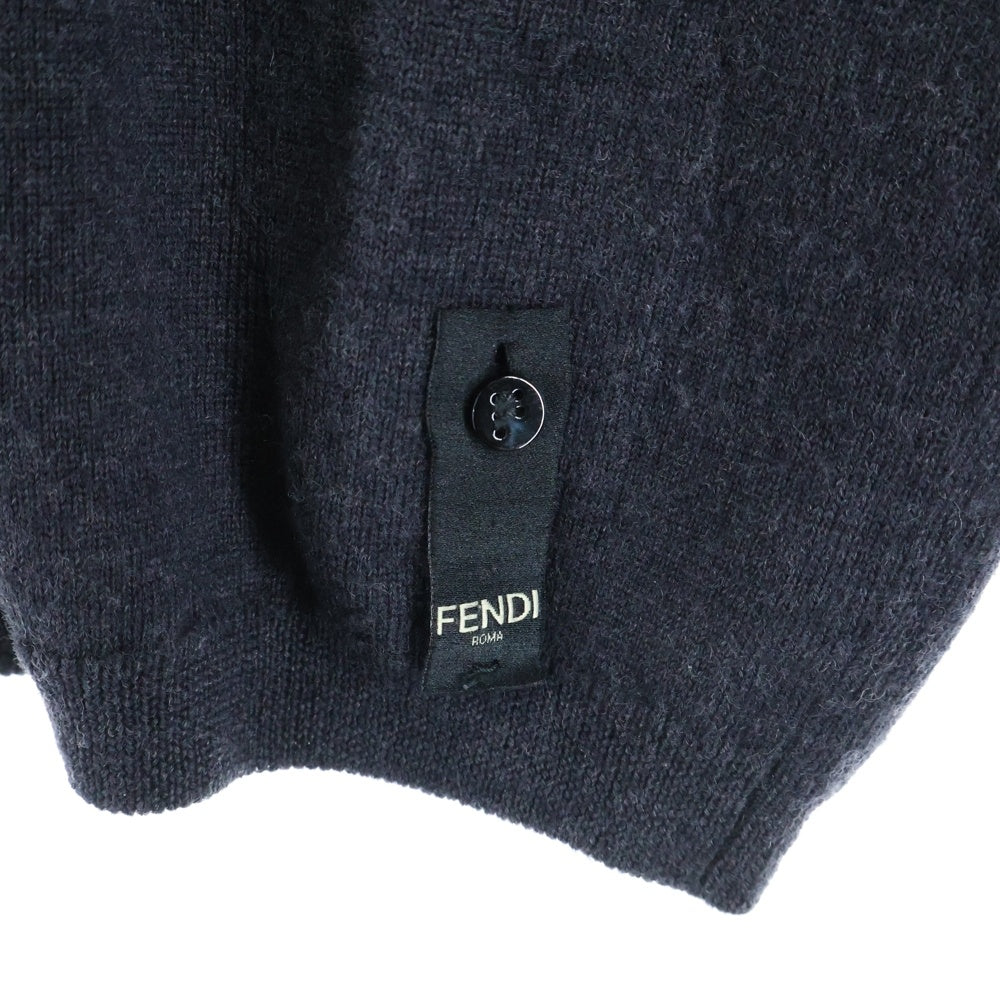 FENDI(フェンディ) フロントモンスター クルーネック 長袖ニット
