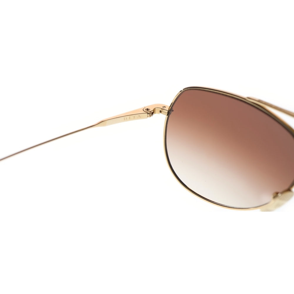 DITA(ディータ) FLIGHT 004 フライト004 ティアドロップサングラス ゴールド/ブラウン