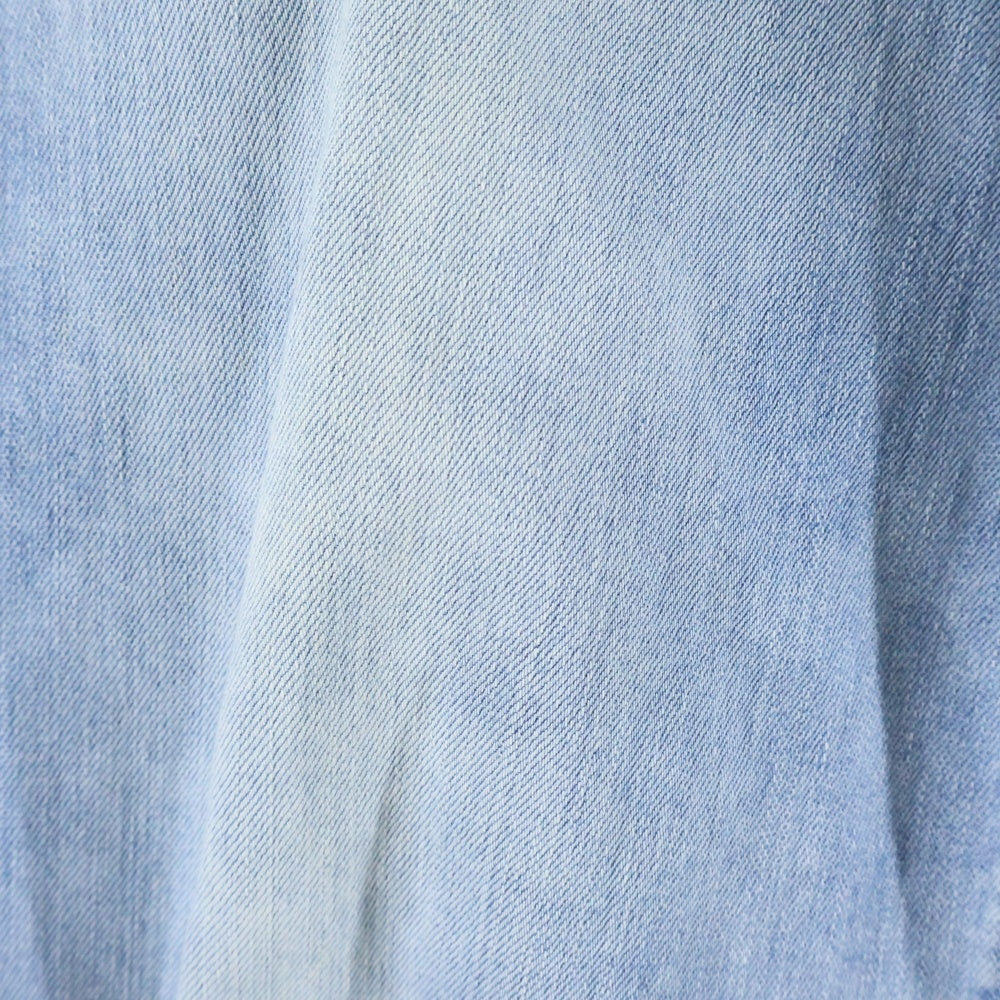 YANUK(ヤヌーク) 6ポケット デニム ストレート パンツ インディゴ 57121232