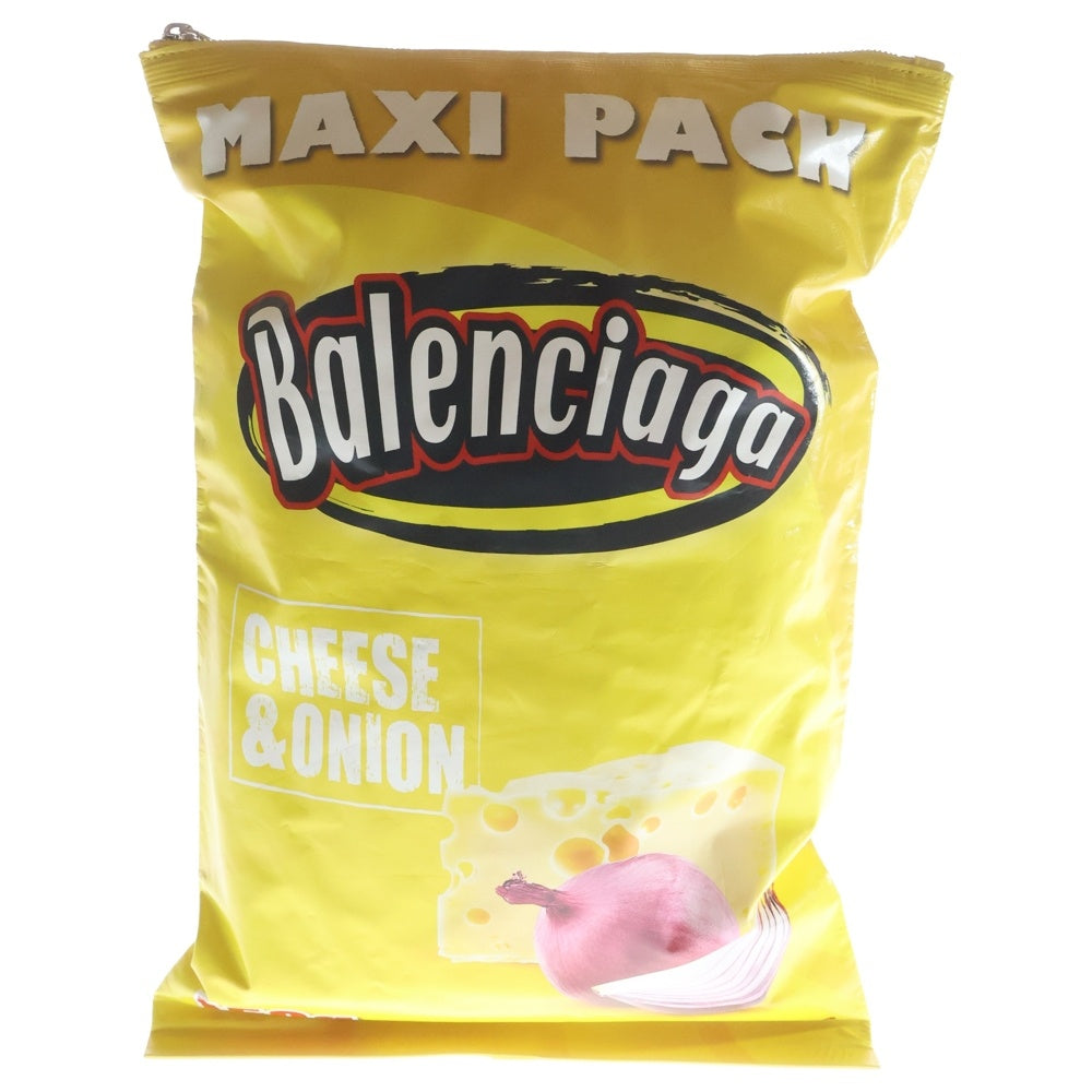 BALENCIAGA(バレンシアガ) CHIPS YELLOW BAG チップス クラッチバッグ イエロー レディース